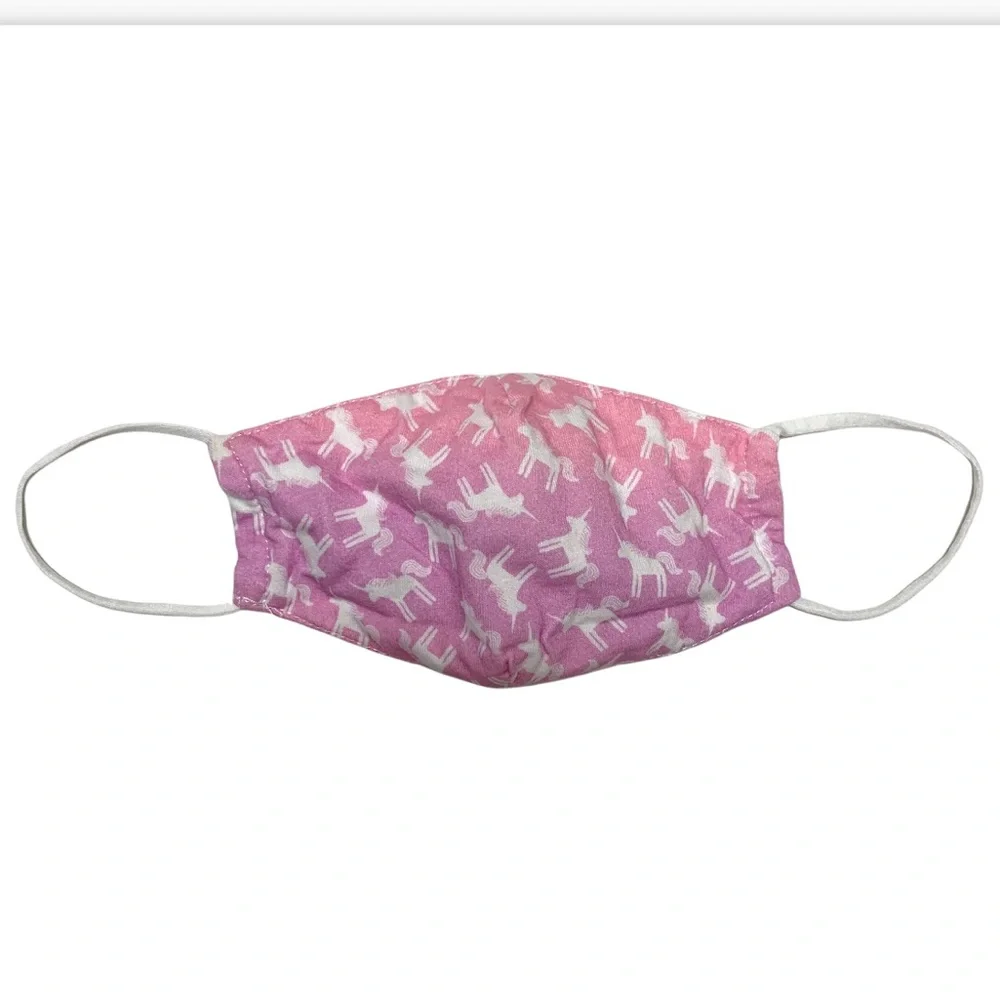 🆕 NWOT Kids Unicorn Pink Purple Ombre Face Mask from Claire’s